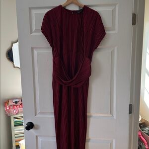 ASOS Burgundy Maxi Dress